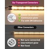 EMITEVER LED Strip Connectors,2 Packs LED Tape Light Connector 2