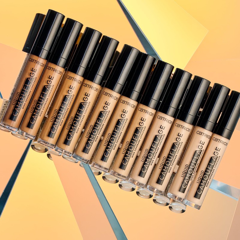 Catrice Liquid Camouflage High Coverage Concealer, No. 060, Nude, Long-Lasting,
