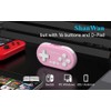 ShanWan Bluetooth-Gamepad, Mini-Wireless-Controller für Switch, Windows, Android, iOS und PS