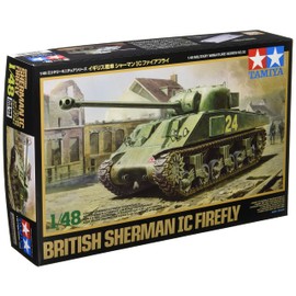 TAMIYA 1/48 Military Miniature Series No. 32 British Tank Sherman IC Firefly 32532