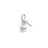 COACH Womens Collectible Signature Lock & Key Jewelry Charm