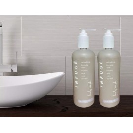 INFUSÉ By Terra Pure Refreshing BODY WASH Lavender Mint 13.5oz, Set Of Two