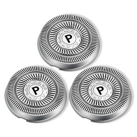 Phisco Waterproof Replacement Blades for Electric Electric Razors - Compatible with RMS8112, Set of 3, Quick-Charge, Wet/Dry Use