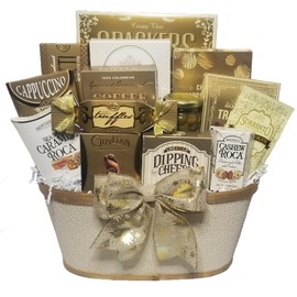 Delight Expressions® "Jingle All the Way" Holiday Christmas Food Gift Basket - Great gift idea for Holidays