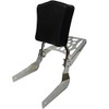 Sissy Bar Backrest & Luggage Rack for 04+ Honda Shadow