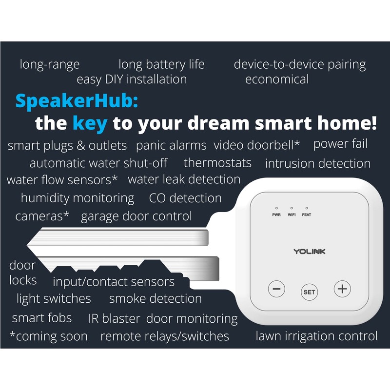 YoLink Smart Wireless X3 Version Valve Controller, Commerical-Grade, 10-Year Battery,