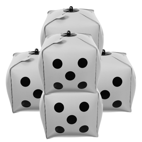 Gadpiparty Pack of 5 Aluminium Cube Balloons Square Foil Balloons
