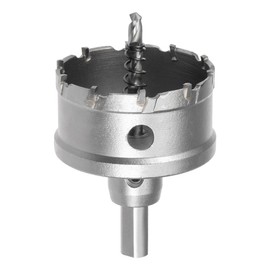 sourcing map Carbide Hole Cutter, Hole Saws for 5 mm Stainless Steel Sheet Metal 63 mm