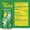 Sprite Lemon-Lime Natural-Flavored Soda Mini Cans Soft Drink - 30