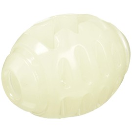 Fancy Pets Juguete Balón de Rugby Tamaño Grande Glow para Perro Brilla en la Oscuridad
