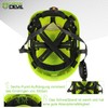 GREEN DEVIL Protective Helmet Work Helmet Hard Hat Adjustable ABS