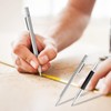 2 Pcs Glass Scriber Pen, Metal Scribe Pen Tool, Tungsten