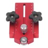 Table Saw Limit Fence Aluminum Alloy Red Retractable Adjustable Table