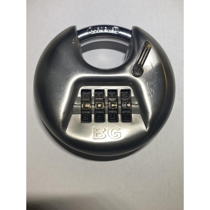 Word Discus Lock is an 80mm Stainless Steel Anti-Rust Discus
