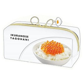 Kamio Japan 050242 Every.GOHAN Box Pen Case, Salmon Roe Rice, Casual