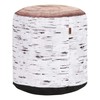 Outdoor/Indoor Pouf Ottoman, Stool for Patio, Office, Classroom or Home