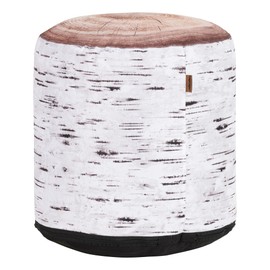 Outdoor/Indoor Pouf Ottoman, Stool for Patio, Office, Classroom or Home Living Space