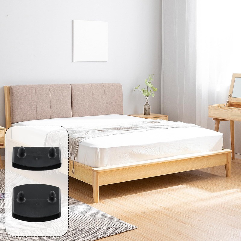 72PCS Plastic Bed Slat Caps, Side and Center Bed Slats