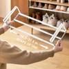 HGZBS Expandable Shoe Rack Organizer - Adjustable Shoe Rack &