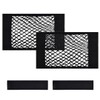 GXGM 2 Pezzi Rete Portaoggetti Auto Tasca Organizer con 2