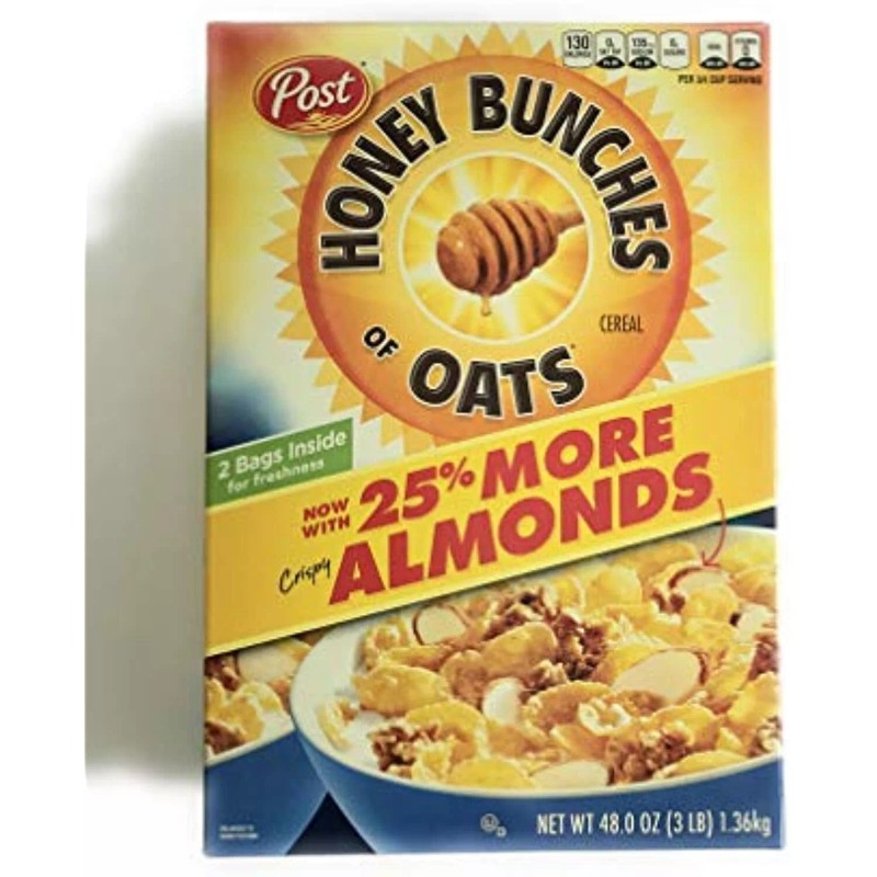 Post, Honey Bunches of Oats Honey Bunches of Oats Almonds