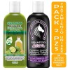 Kit Shampoo Aceite Bergamota 1l + Shampoo Cola De Caballo 1l