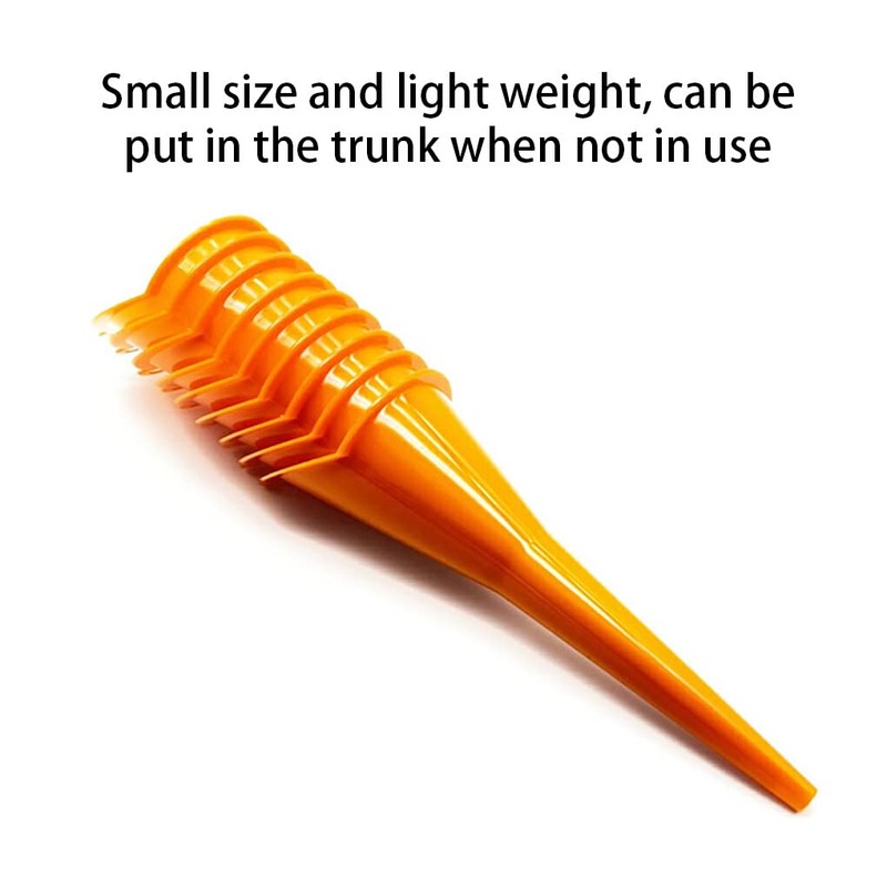 BEALIFE Universal Car Oil Filling Funnel Reusable Antisplash Portable Funnels
