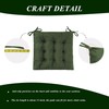 FlyGulls Rocking Chair Cushions Indoor Velvet Chair Pads High Back