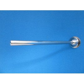 3/8" (9mm) Narrow Sausage Stuffer Tube Horn for Snack Sticks, Slim Jims, Pepperoni Sticks Etc. Fits LEM Model 606 with 1 9/16" Base Diameter.