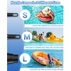 Dr.meter Air Pump for Inflatables, Rechargeable 4000mAh Battery Air Mattress