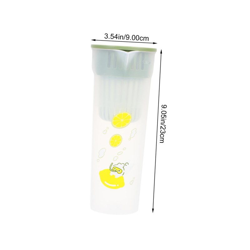 Ciieeo Large Capacity Cold Water Pitcher Elegant Beverage Jug for