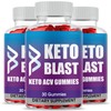 (3 Pack) Keto Blast Gummies, Maximum Strength, Original Keto Blast