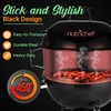 NutriChef Portable Outdoor Charcoal BBQ Grill, Barbecue Grills, Perfect for