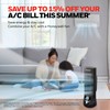 Honeywell QuietSet Personal Table Fan, Oscillating Personal Desk Fan with