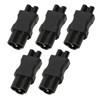 5 Pcs IEC320 C6 to IEC320 C5 Power Adapter Computer