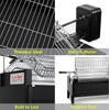 Onlyfire 2 IN 1 Charcoal Grill Rotisserie Kit with 3