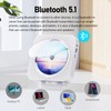 MICOCIOUS Bluetooth Portable Home CD Music Player with Remote Control,