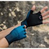GIST Ottanio Diamond Short Summer Cycling Gloves without Velcro, blue,