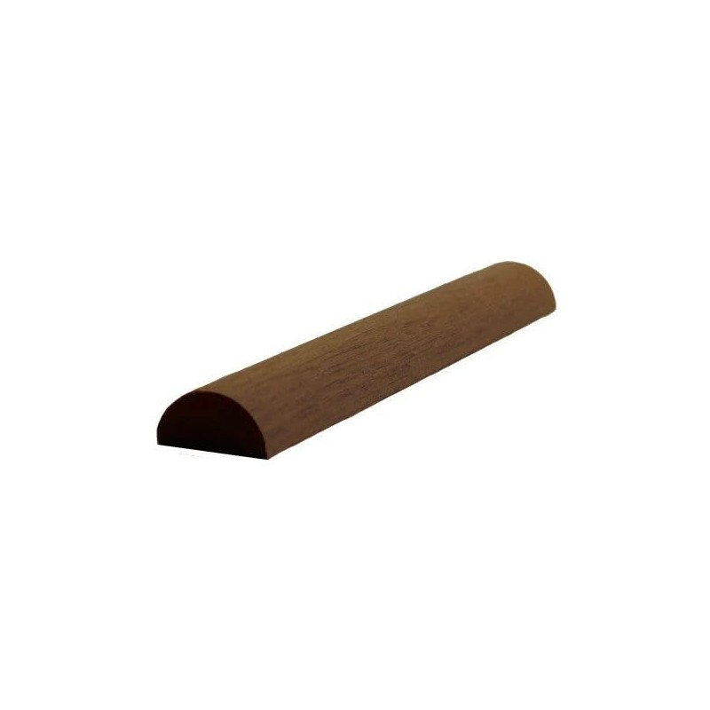 EWHR11 Half Round Moulding Trim, 3/8" x 3/4", Red Oak,