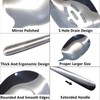 Extra Large Serving Spoons Set,11.4 inch Foodgrade 18/8 Stainless Steel