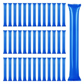 Haakong 40 Pcs Round Boom Sticks Inflatable Cheering Sticks for Cheerleading Noise Makers for Sporting Events Dance Party Sports Supplies