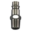 Milton S-762-1 3/8" MNPT HIGHFLOWPRO V-Style/European Interchange Steel Air Plug