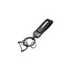 TONAUA Universal Key Chain for Mazda Cars, Carbon Style, Black,