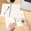 4 Pack A6 Spiral Notebooks Left & Right Flipping, Wirebound