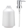 Umbra Step Soap Dispenser, White,3-1/2" diam. x 7" h