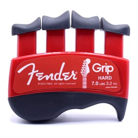 Fender Drip Hand and Finger Exerciser (Hard - 7 lbs / 3.2 kg) – The best ergonomic finger strengthener to improve the performance of all string instruments (guitar, bass, violin, etc.)