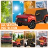 420D Car Covers Half Exterior Cover Outdoor Cab Car Cover