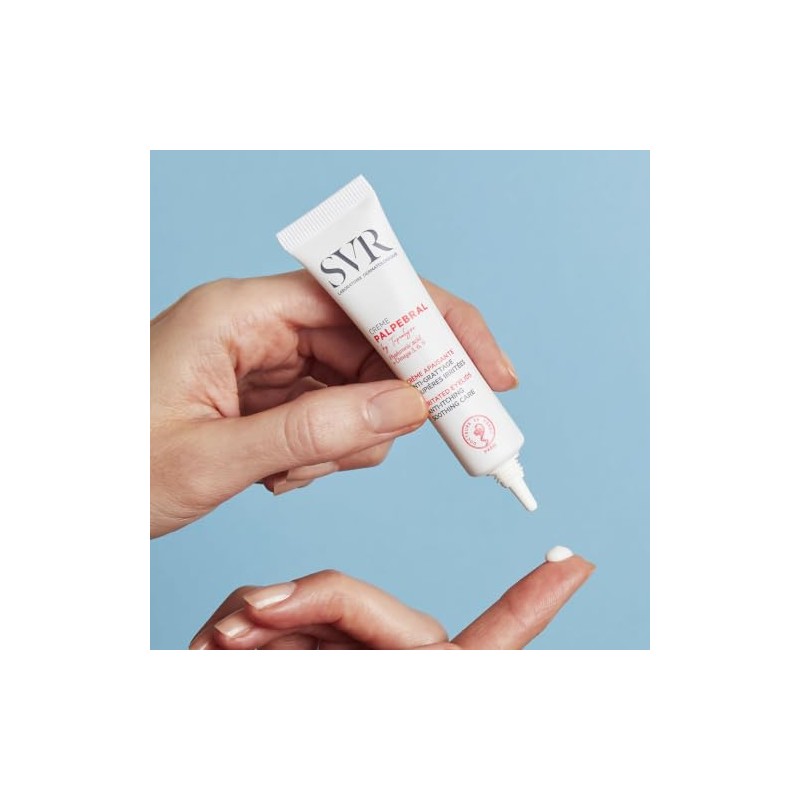 Svr Palpebral Crema Párpados Contorno Ojos Sensibles Secos Irritados