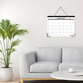 2026 Desk Calendar - 12 Monthly Desk Calendar 2026, Jan.2026 - Dec.2026, 14.6" x 11.5", Desk/Wall Calendar 2-in-1, Thick Paper with Corner Protectors, Hanging Holes, Large Daily Blocks