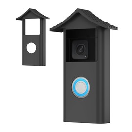 Baaletc Soft-Touch Silicone Cover for Ring Doorbell 2024 (3rd Gen) - Military-Grade Shock Absorption & All-Weather Shield Anti-Slip Grip, UV Proof